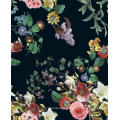 Flower Design Printed Polyester Woven Garment Fabric